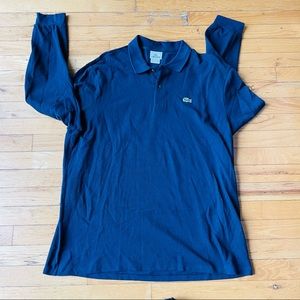 Dark blue Lacoste shirt